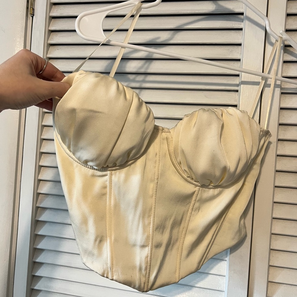 Windsor Satin Corset Top NWT